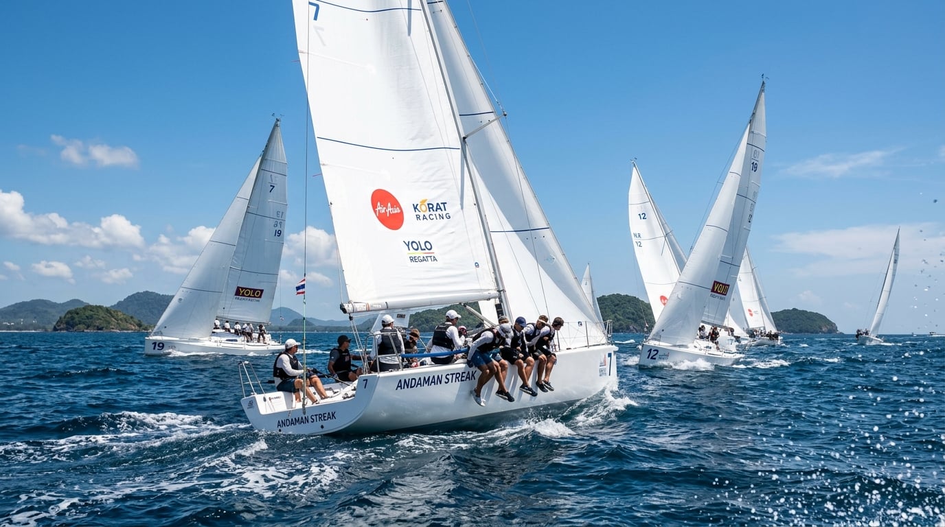 Российская команда Tez Tour выиграла яхтенную регату Phuket King's Cup Regatta на Пхукете